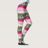 Vliegregenboogforel Ichthyology Geweldige Leggings (Rechts)