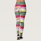 Vliegregenboogforel Ichthyology Geweldige Leggings (Achterkant)