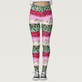 Vliegregenboogforel Ichthyology Geweldige Leggings (Voorkant)