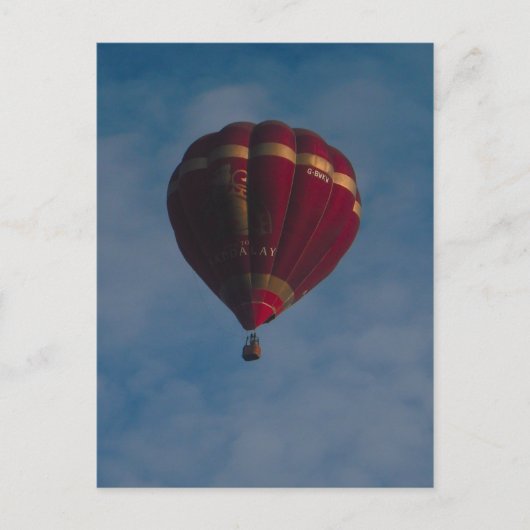 vliegreizen briefkaart (Voorkant)