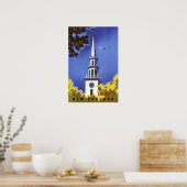  vliegreizen in New England Poster (Keuken)