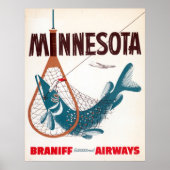 vliegreizen van Minnesota Poster (Voorkant)