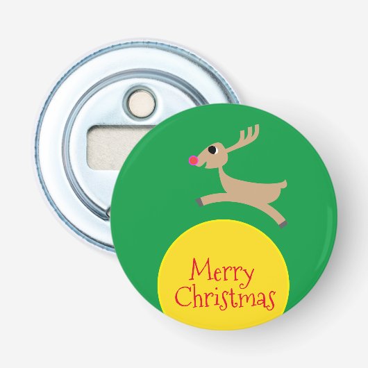 Vliegrendierziekte Button Flesopener (Voorkant)