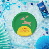 Vliegrendierziekte Papieren Bordje (Feest)