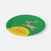 Vliegrendierziekte Papieren Bordje (Gekanteld)