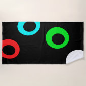 Vliegringen Strandlaken (Voorkant)