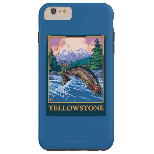 Vliegscène - Nationaal Park van geelsteen Case-Mate iPhone Case (Achterkant)