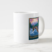 Vliegscène - Nationaal Park van geelsteen Grote Koffiekop (Voorkant rechts)