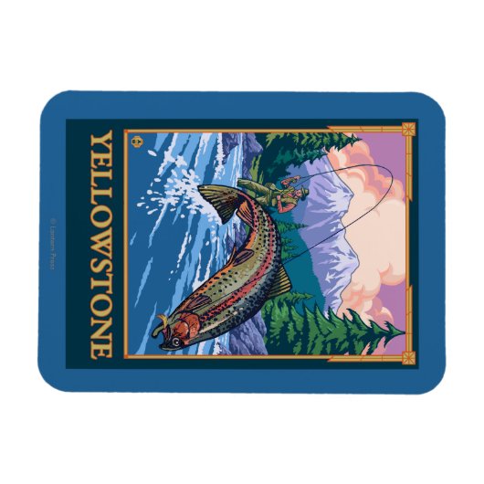 Vliegscène - Nationaal Park van geelsteen Magneet (Horizontaal)