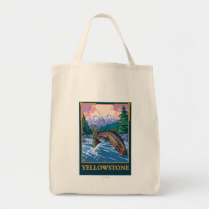 Vliegscène - Nationaal Park van geelsteen Tote Bag