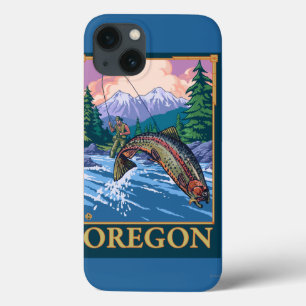 Vliegscène — Vintage Travel Poster Case-Mate iPhone Case