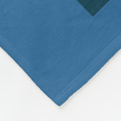 Vliegscène — Vintage Travel Poster Fleece Deken (Hoek)