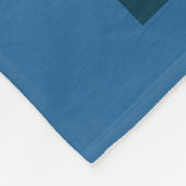 Vliegscène — Vintage Travel Poster Fleece Deken (Hoek)
