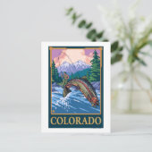 VliegscèneColorado Briefkaart (Staand voorkant)