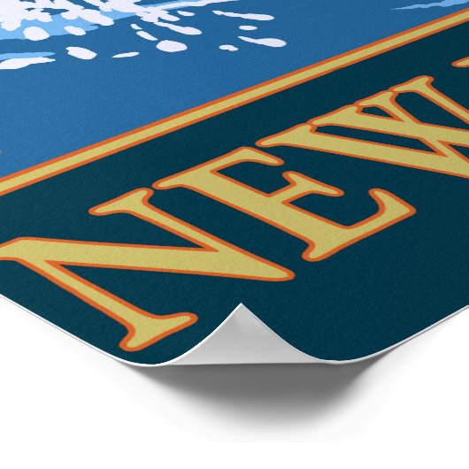 VliegscèneNieuw-Mexico Poster (Hoek)