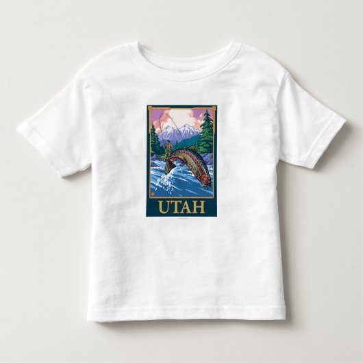 VliegscèneUtah Kinder Shirts (Voorkant)