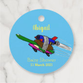 Vliegschildpad Bedankjes Labels (Achterkant)