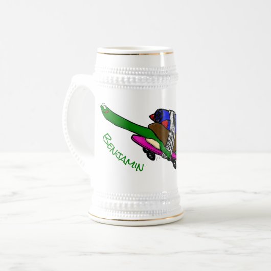 Vliegschildpad Bierpul (Voorkant links)