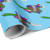 Vliegschildpad Cadeaupapier (Rol Hoek)