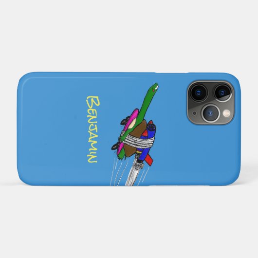 Vliegschildpad Case-Mate iPhone Case (Achterkant (horizontaal))