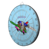 Vliegschildpad Dartbord (Voorkant Rechts)