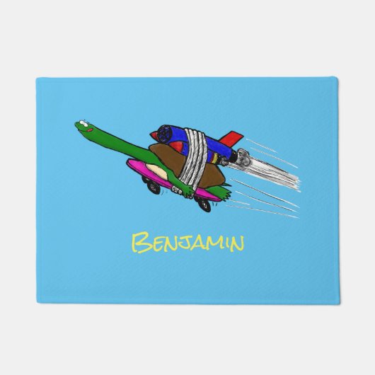 Vliegschildpad Deurmat (Voorkant)