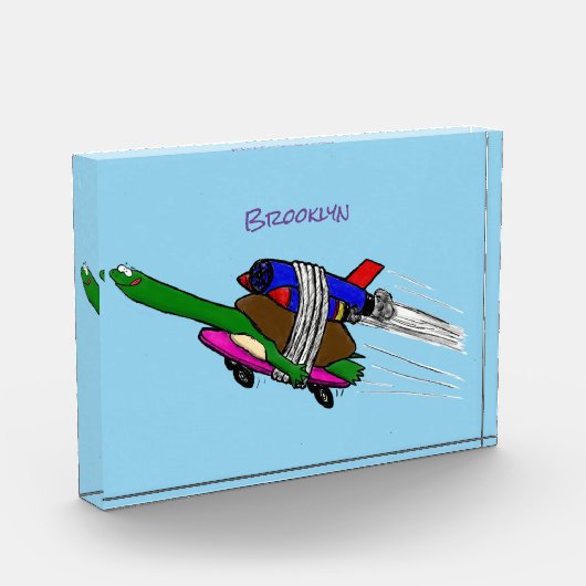 Vliegschildpad Fotoblokken (Links)