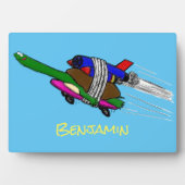 Vliegschildpad Fotoplaat (voorkant)