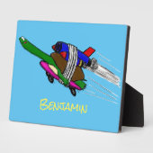 Vliegschildpad Fotoplaat (Zijkant)