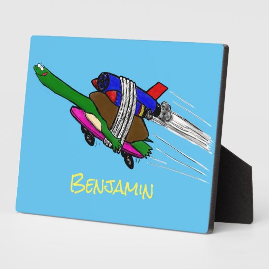 Vliegschildpad Fotoplaat (Zijkant)