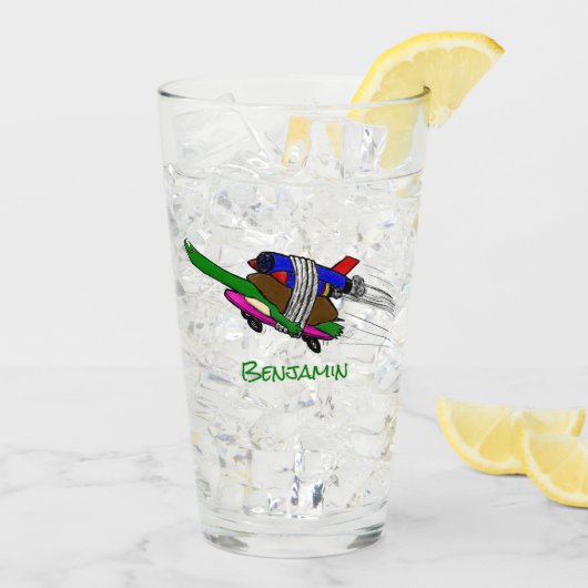 Vliegschildpad Glas (Achterkant ijs)