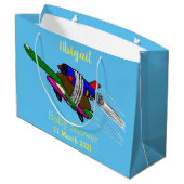 Vliegschildpad Groot Cadeauzakje (Achterkant Gekanteld)