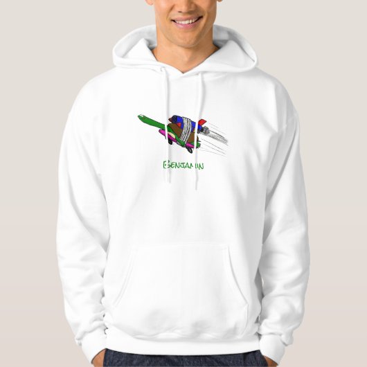 Vliegschildpad Hoodie (Voorkant)