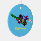 Vliegschildpad Keramisch Ornament (Rechts)