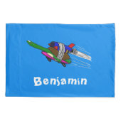 Vliegschildpad Kussensloop (Achterkant)