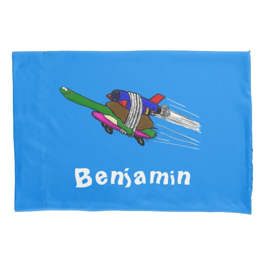 Vliegschildpad Kussensloop (Voorkant)