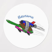 Vliegschildpad Labels (Design 2)