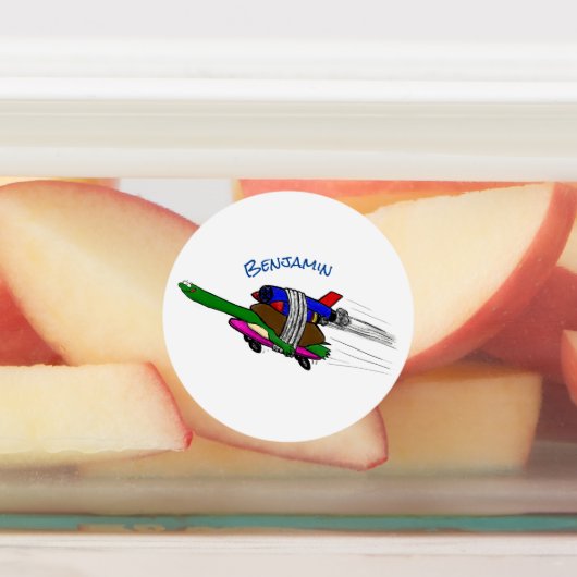 Vliegschildpad Labels (Aangebracht)