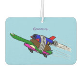 Vliegschildpad Luchtverfrisser (Achterkant)