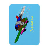 Vliegschildpad Magneet (Verticaal)