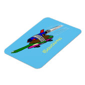 Vliegschildpad Magneet (Linkerzijde)