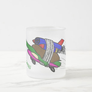 Vliegschildpad Matglas Koffiemok