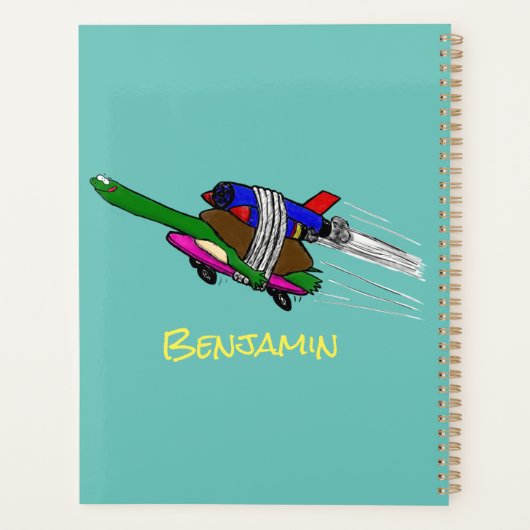 Vliegschildpad Planner (Achterkant)