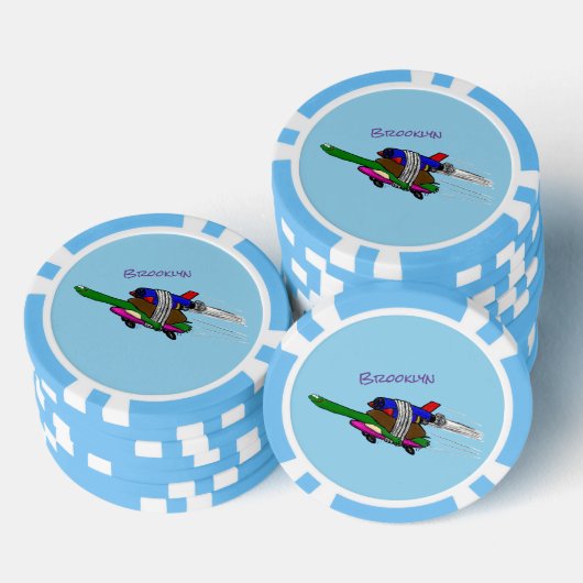 Vliegschildpad Poker Chips (Opstapeling)