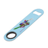 Vliegschildpad Speed Flessenopener (Voorkant Gekanteld)