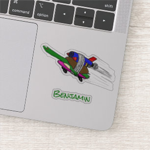 Vliegschildpad Sticker