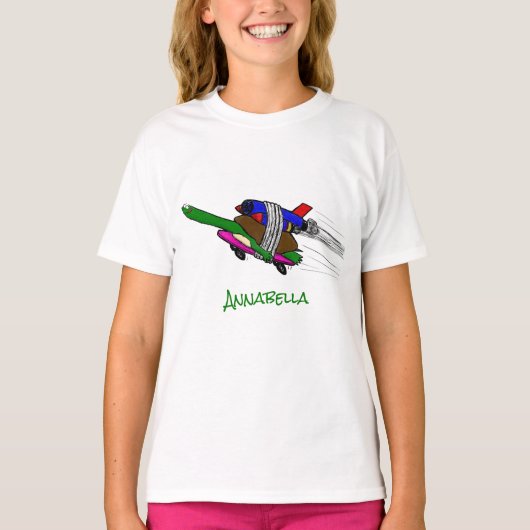 Vliegschildpad T-shirt (Voorkant)