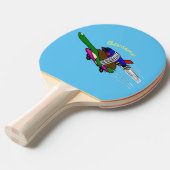 Vliegschildpad Tafeltennisbatje (Voorkant Gekanteld)