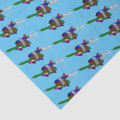 Vliegschildpad Tissuepapier (Detail)