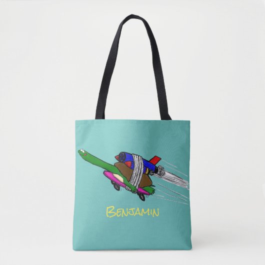 Vliegschildpad Tote Bag (Voorkant)